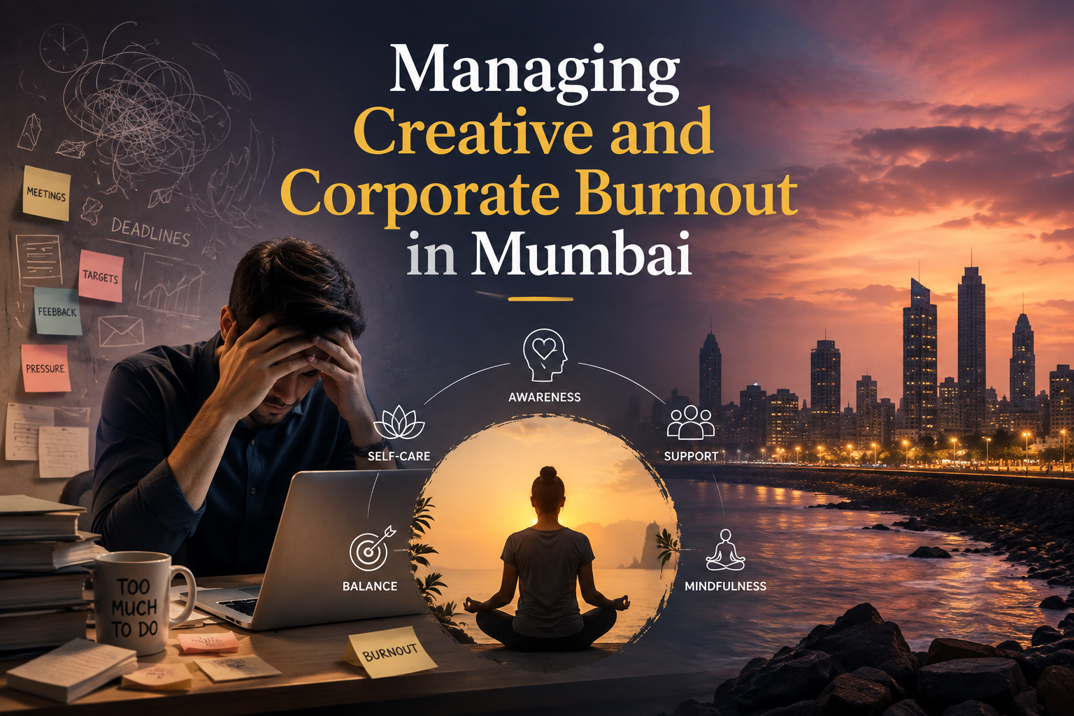 Managing Creative and Corporate Burnout in Mumbai: A Mental Health Guide