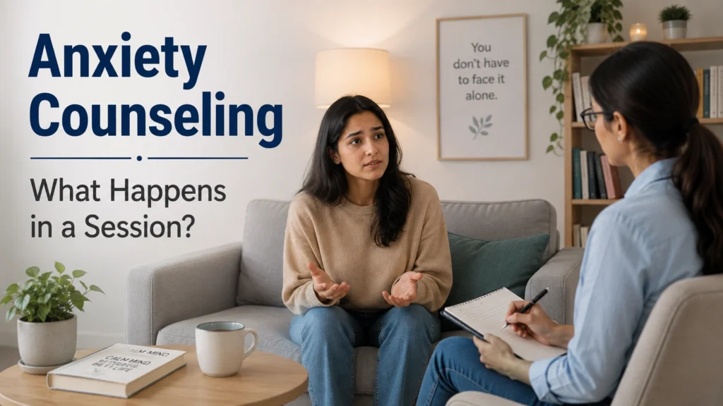 Anxiety Counseling- What Happens in a Session