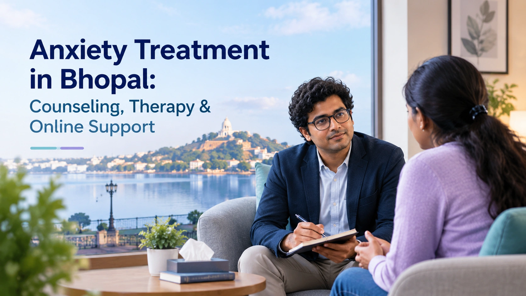 Anxiety Treatment in Bhopal _ Therapy, Counseling & Online Support