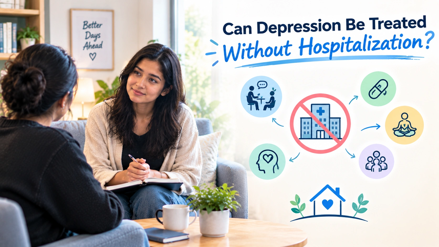 Can Depression Be Treated Without Hospitalization_ _ Treatment Options