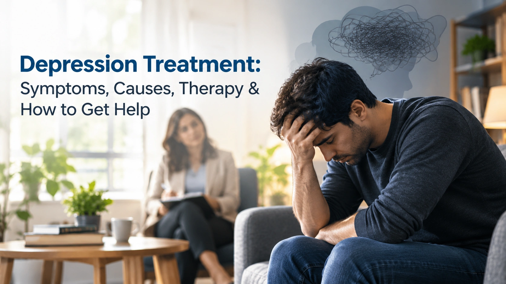 Depression Treatment- Symptoms, Causes, Therapy & How to Get Help