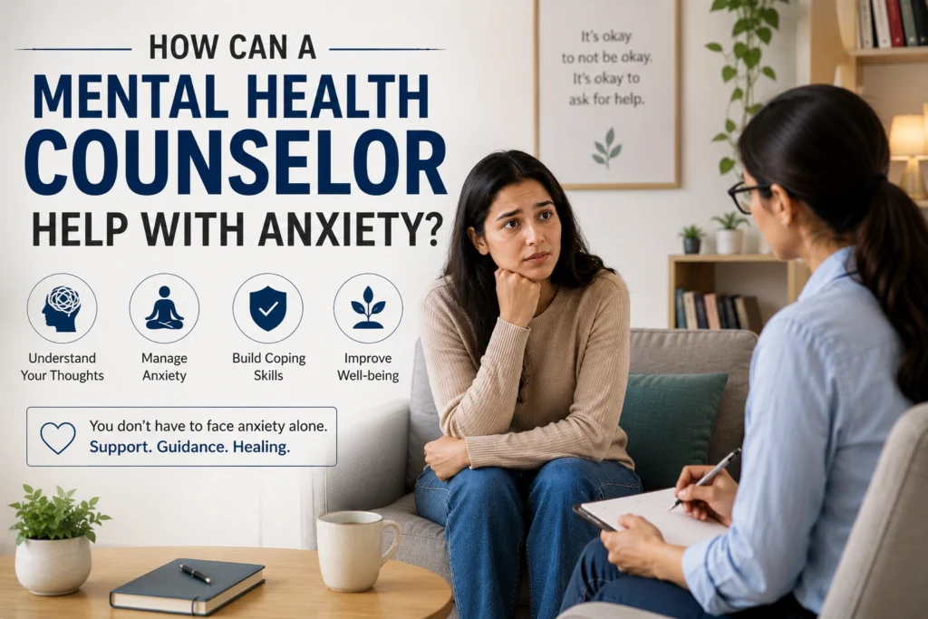 How Can a Mental Health Counselor Help With Anxiety
